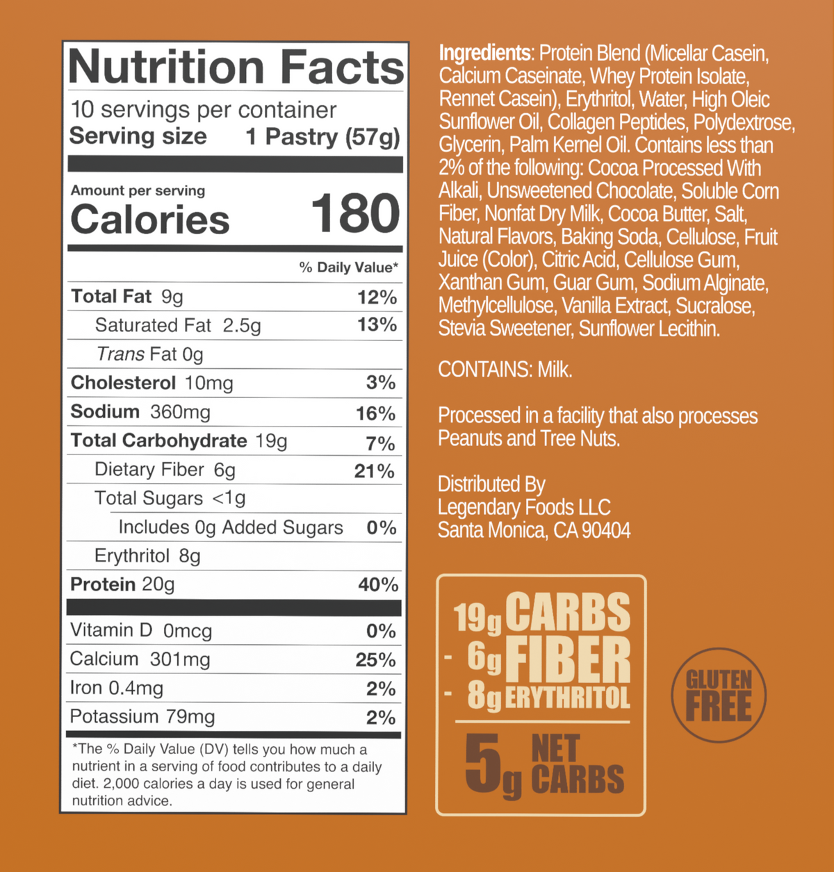 Legendary Foods Protein Pastry - S'mores
