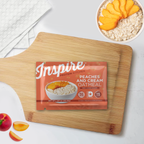 Inspire Protein Kitchen Oatmeal - Peaches and Cream, One Serving