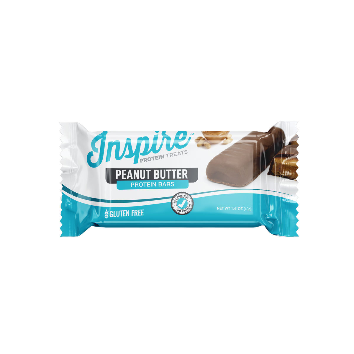 Inspire High Protein Bars - Peanut Butter - One Bar