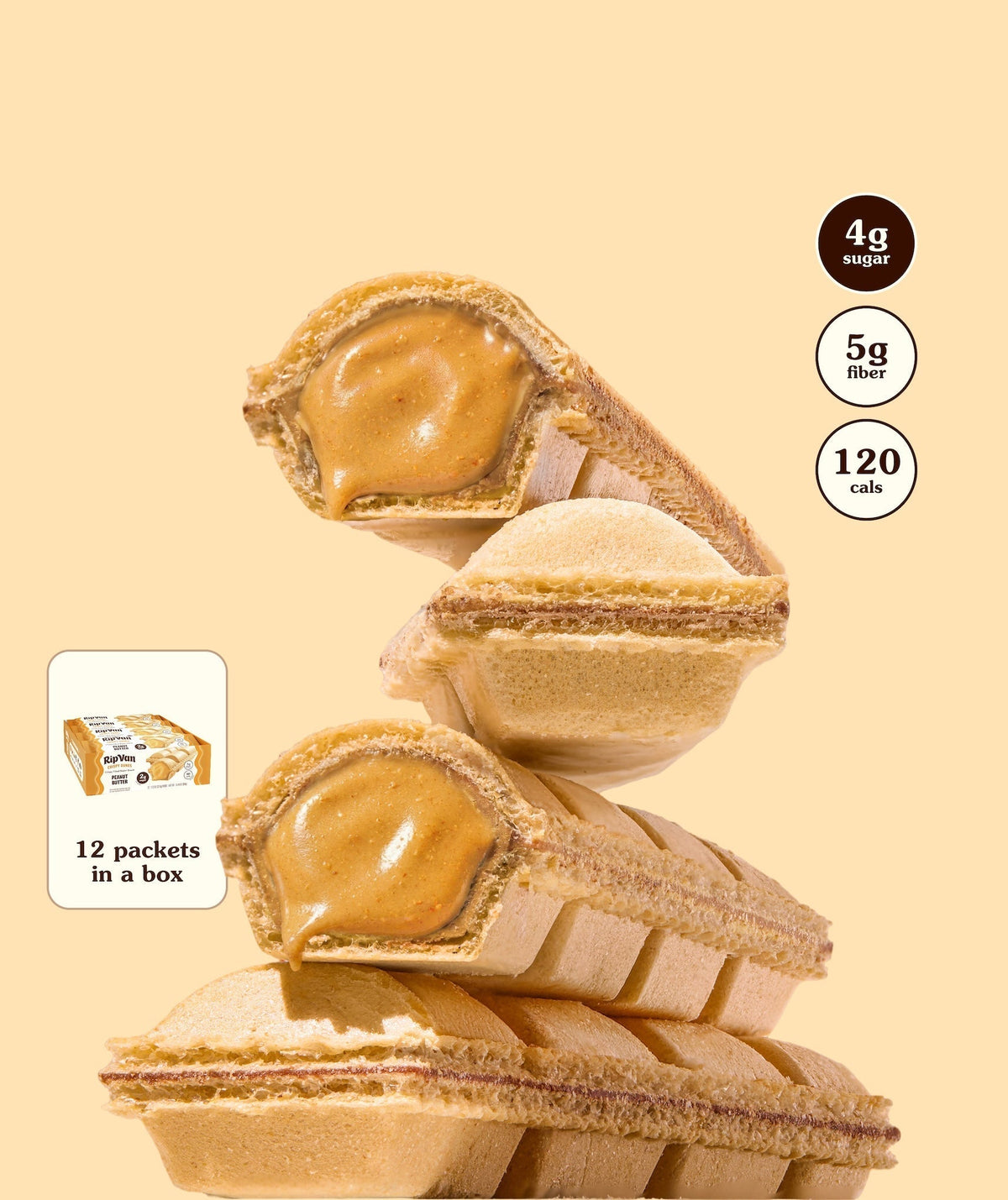 Rip Van Crispy Dunes - Peanut Butter