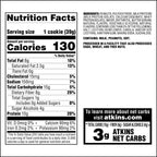 Atkins Nutritionals Snack Protein Cookies (4 cookies) - Peanut Butter One Box