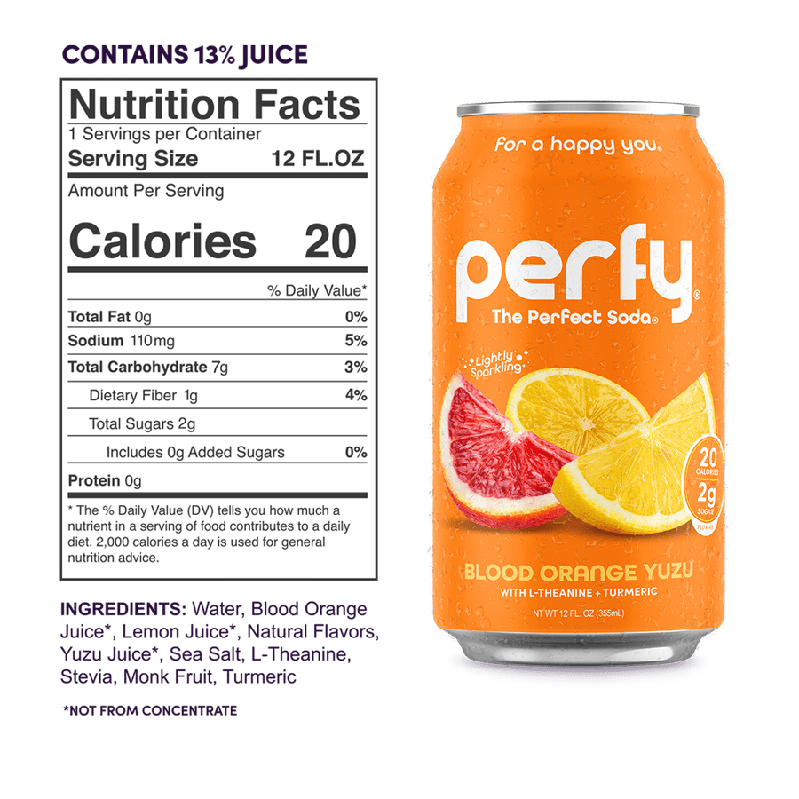 Perfy - The Perfect Soda - Blood Orange