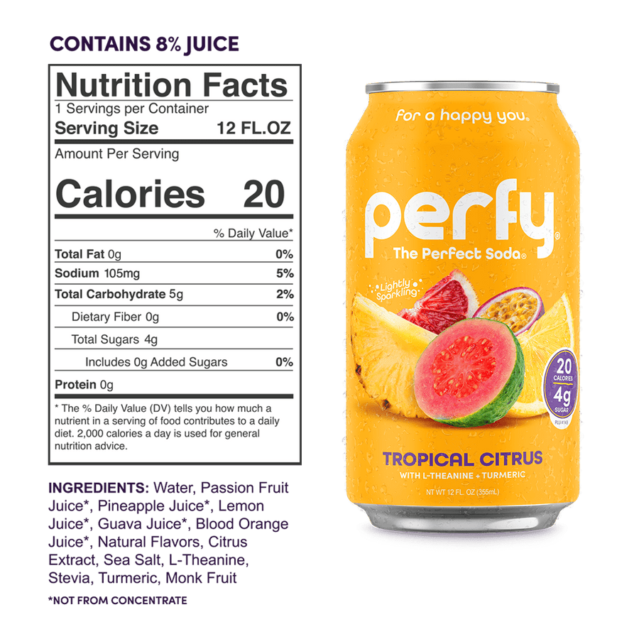 Perfy - The Perfect Soda - Tropical Citrus
