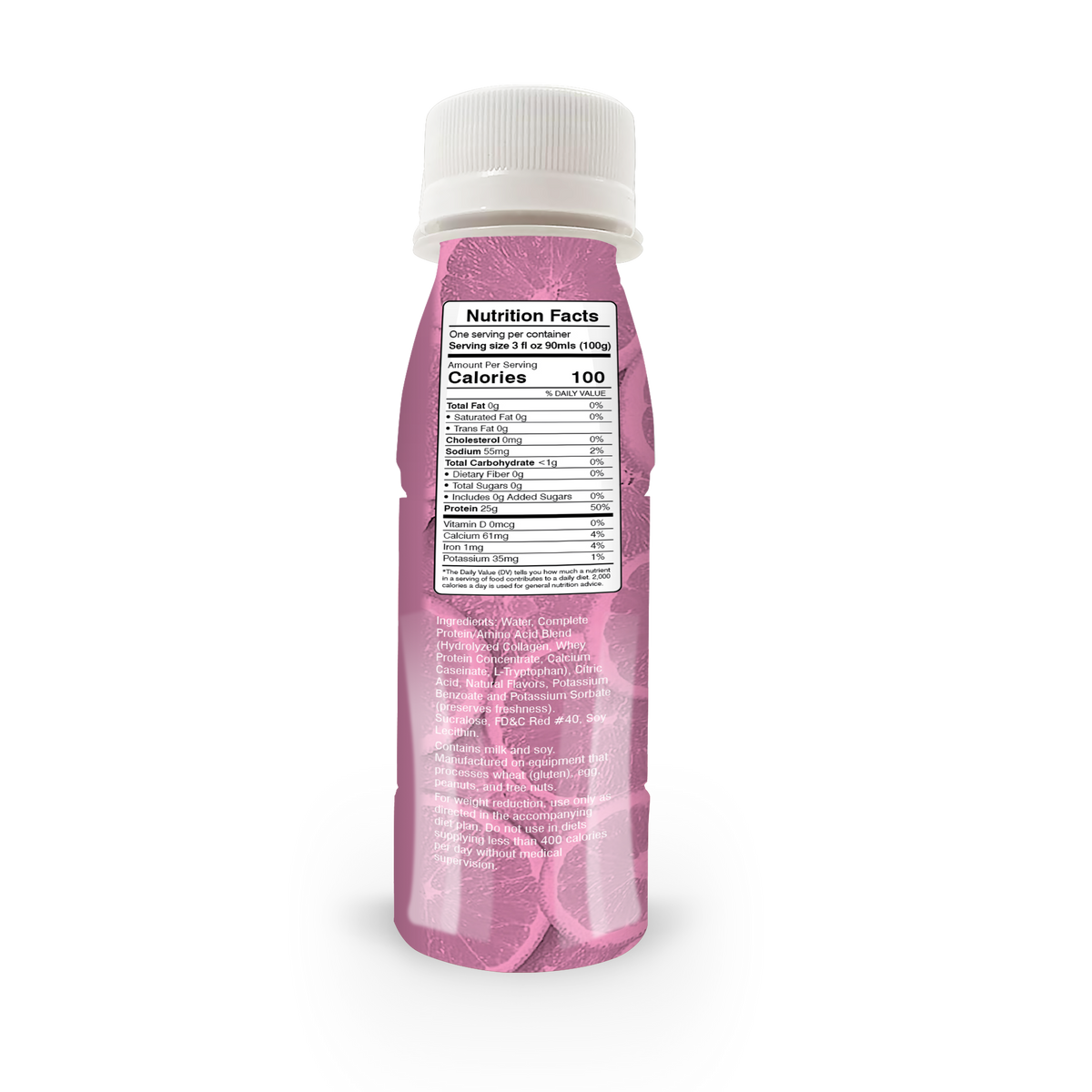 Whey & Collagen Protein Power Shots, Pink Lemonade, image 6