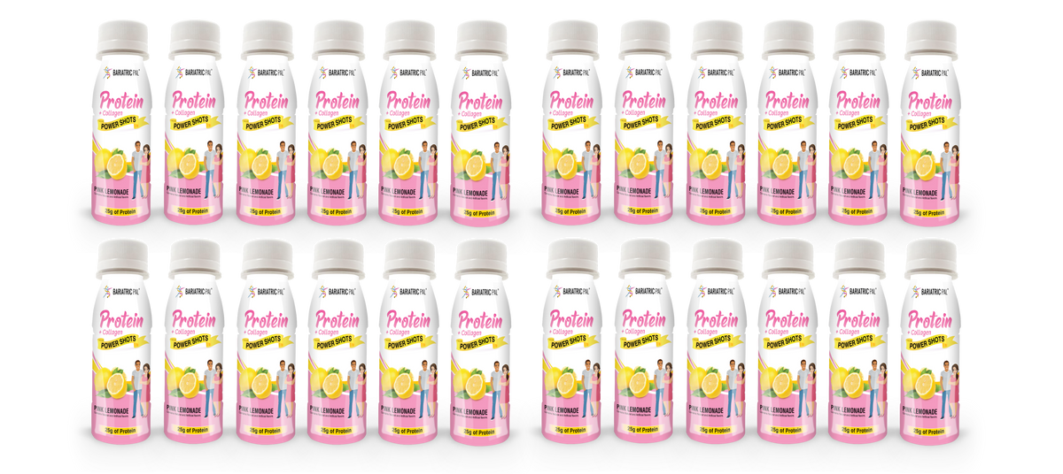 Whey & Collagen Protein Power Shots, Pink Lemonade, image 10