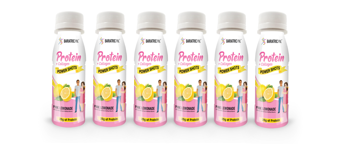 Whey & Collagen Protein Power Shots, Pink Lemonade, image 8