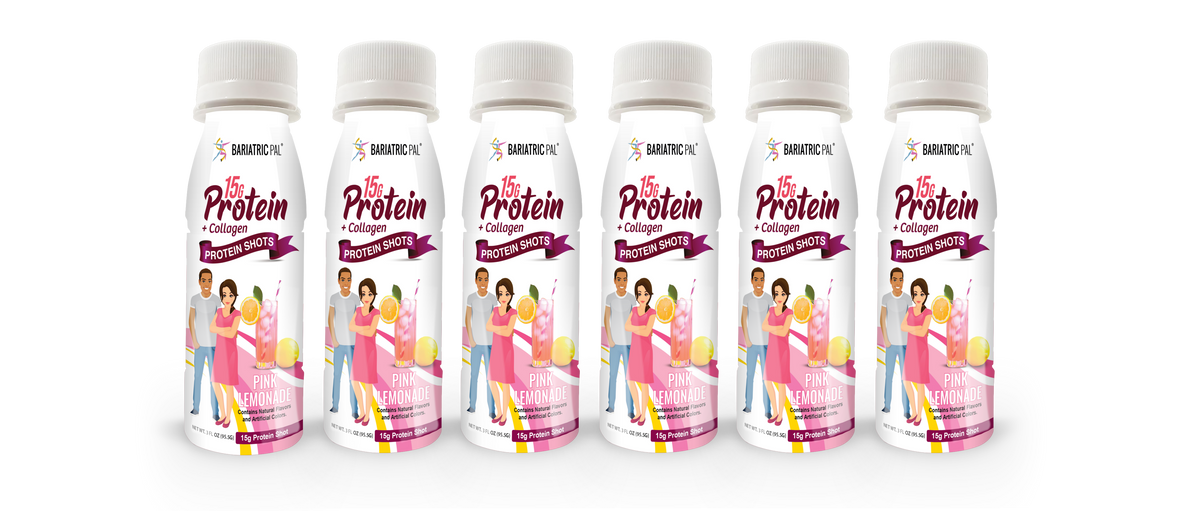 Whey & Collagen Protein Shots, Pink Lemonade, image 4