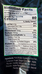 Pork King Good Flavored Dessert Pork Rinds, 3 oz - Appley Cinnamon