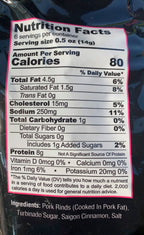Pork King Good Flavored Dessert Pork Rinds, 3 oz - Cinnamon ChurWhoa!