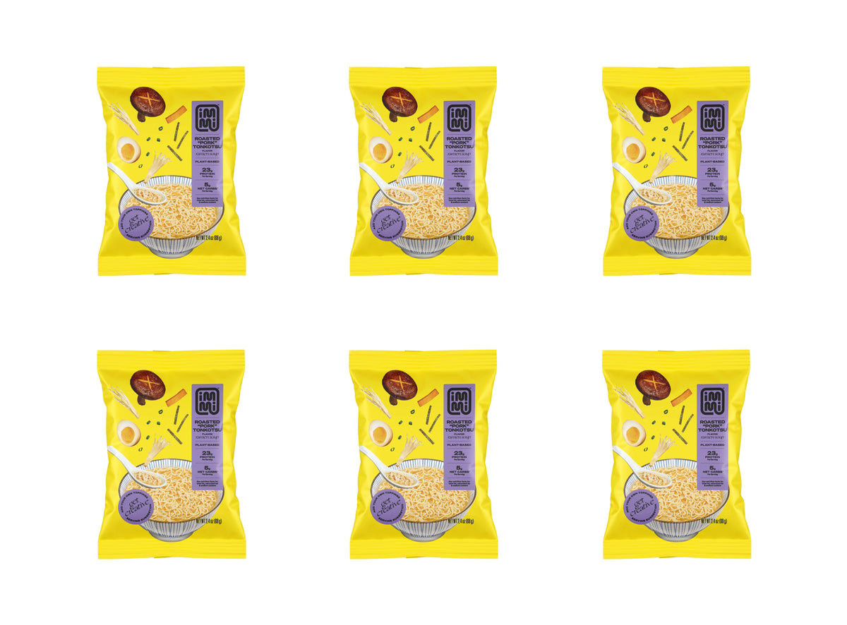 Immi Instant Ramen - Roasted Pork Tonkotsu, 6-Pack