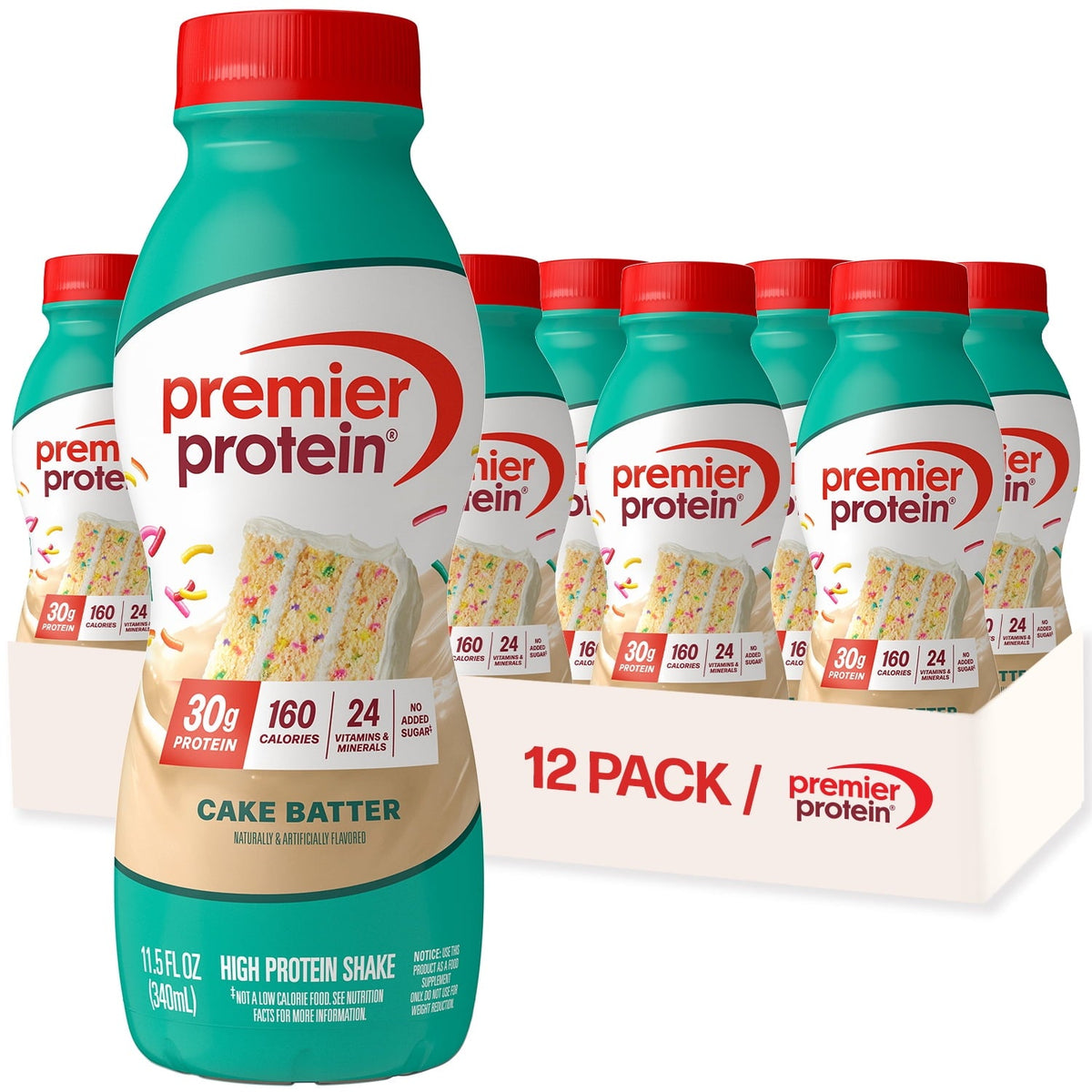 Premier Protein 30g Protein Shake - Cake Batter, 11.5 fl oz
