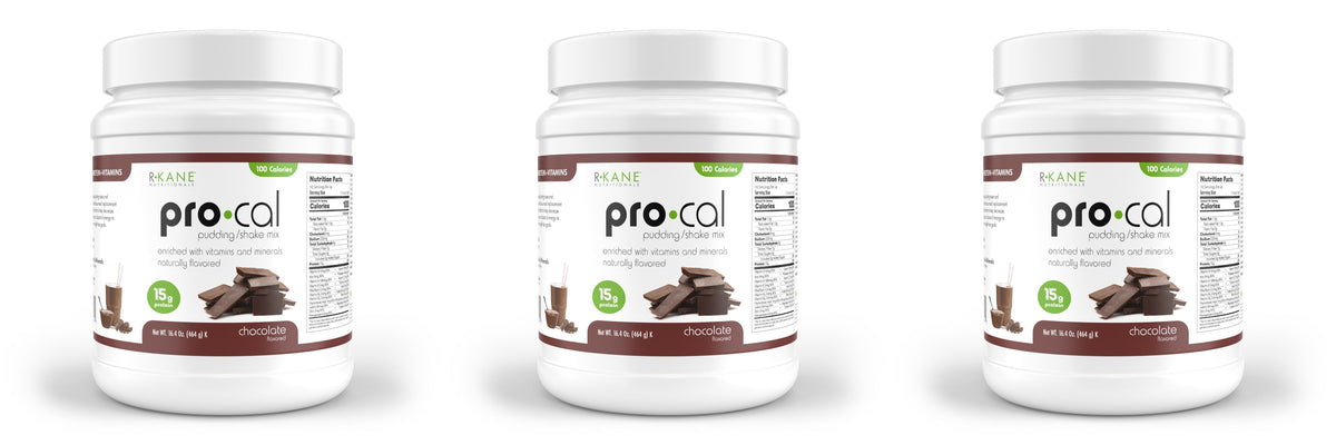 R-Kane Nutritionals Pro-Cal High Protein Pudding/Shake Mix, Chocolate 16.4oz (464g) — gallery image 11
