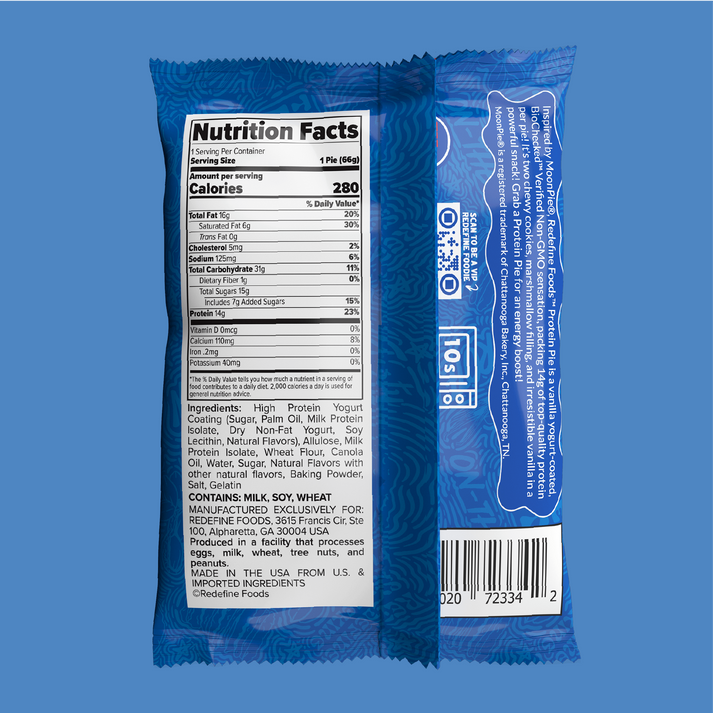 Redefine Protein MoonPie - Vanilla, 1 pie