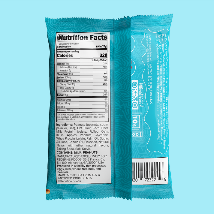 Redefine Oatmeal Protein Pie - Skippy Peanut Butter