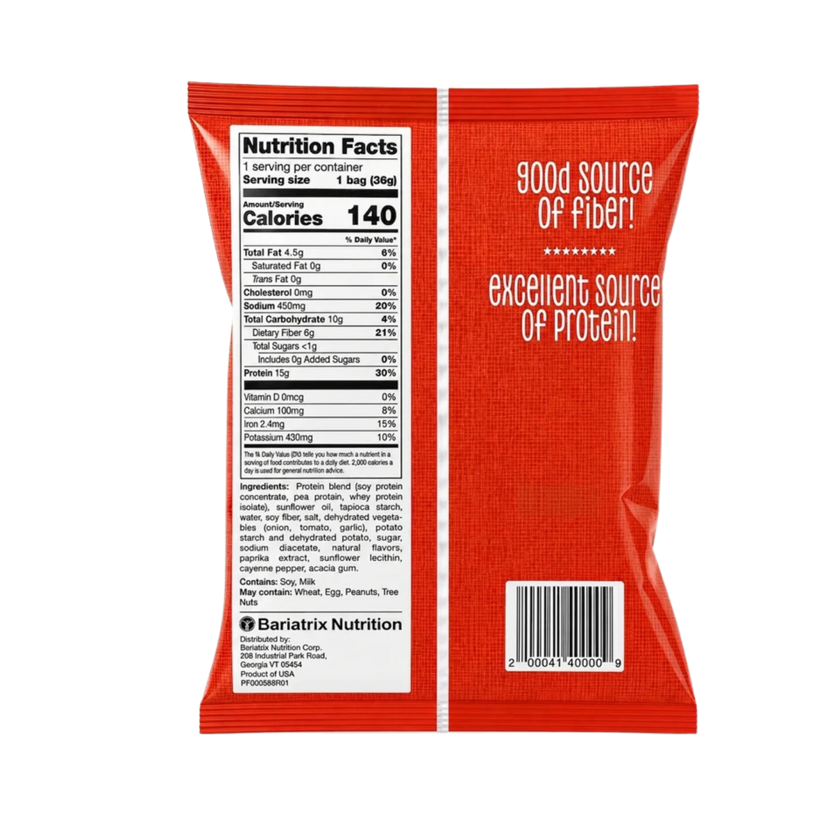 Proti Nutrition Proti Chips - Barbecue 1.27 oz