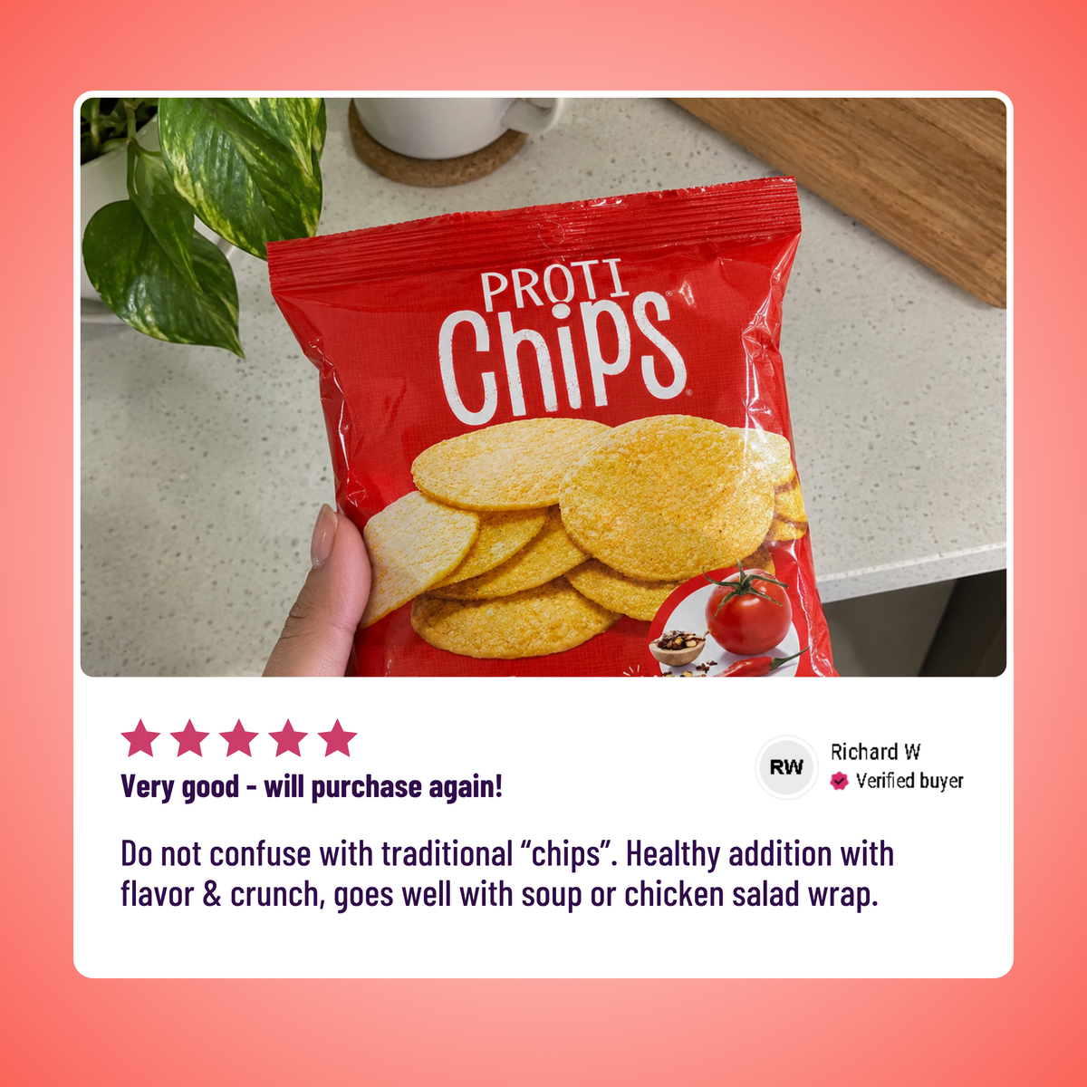 Proti Diet Protein Chips - 5 Flavor Variety Pack