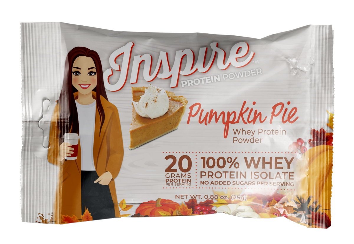 Inspire Pumpkin Pie Protein Powder - One Serving, One Pack