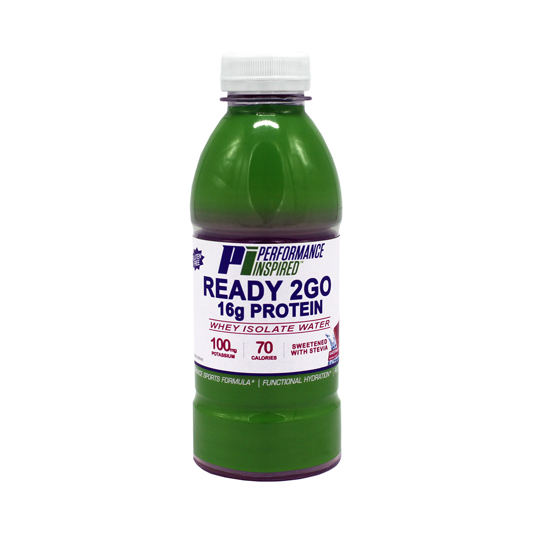 Performance Inspired Ready 2Go Whey Isolate Protein Water, 16.9 oz - Watermelon Blast