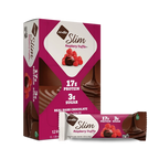 NuGo Slim Bars, Raspberry Truffle #Size_12 Bars.