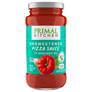 Primal Kitchen Unsweetened Pizza Sauce, 16oz (1lb).