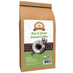 Alex's Low Acid Organic Coffee™ - Rise and Shine Fresh Ground (5lbs)
