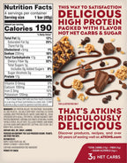Atkins Nutritionals High Protein Bars - Chocolate Chip Granola (4 Bars) One Box