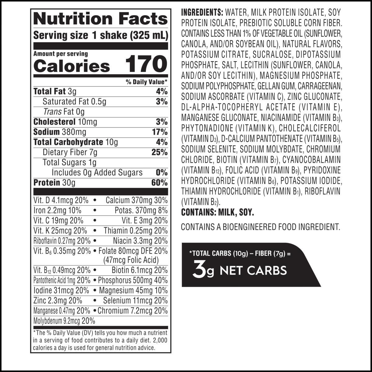 Atkins Nutritionals Strong Protein & Fiber Ready-to-Drink Shakes - Strawberry