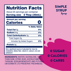 Jordan's Skinny Mixes Simple Syrup, 375ml