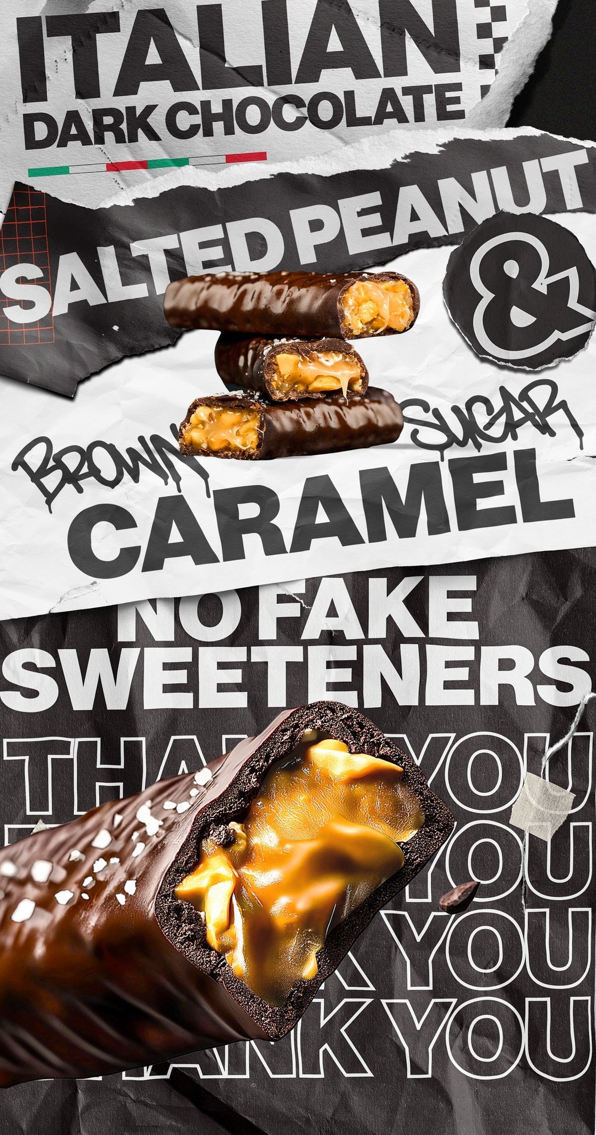 Gigantic! Candy Deluxe Bar - Salted Peanut