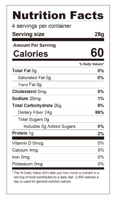 Package information for ChocZero Freeze Dried S'mallows Sugar Free Marshmallows