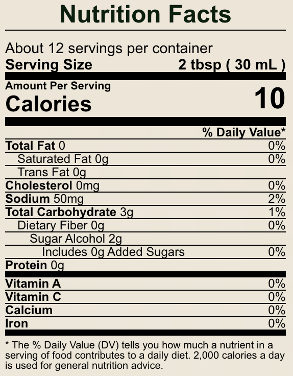 Maple Grove Farms Sugar-free Syrup - 12 fl oz.