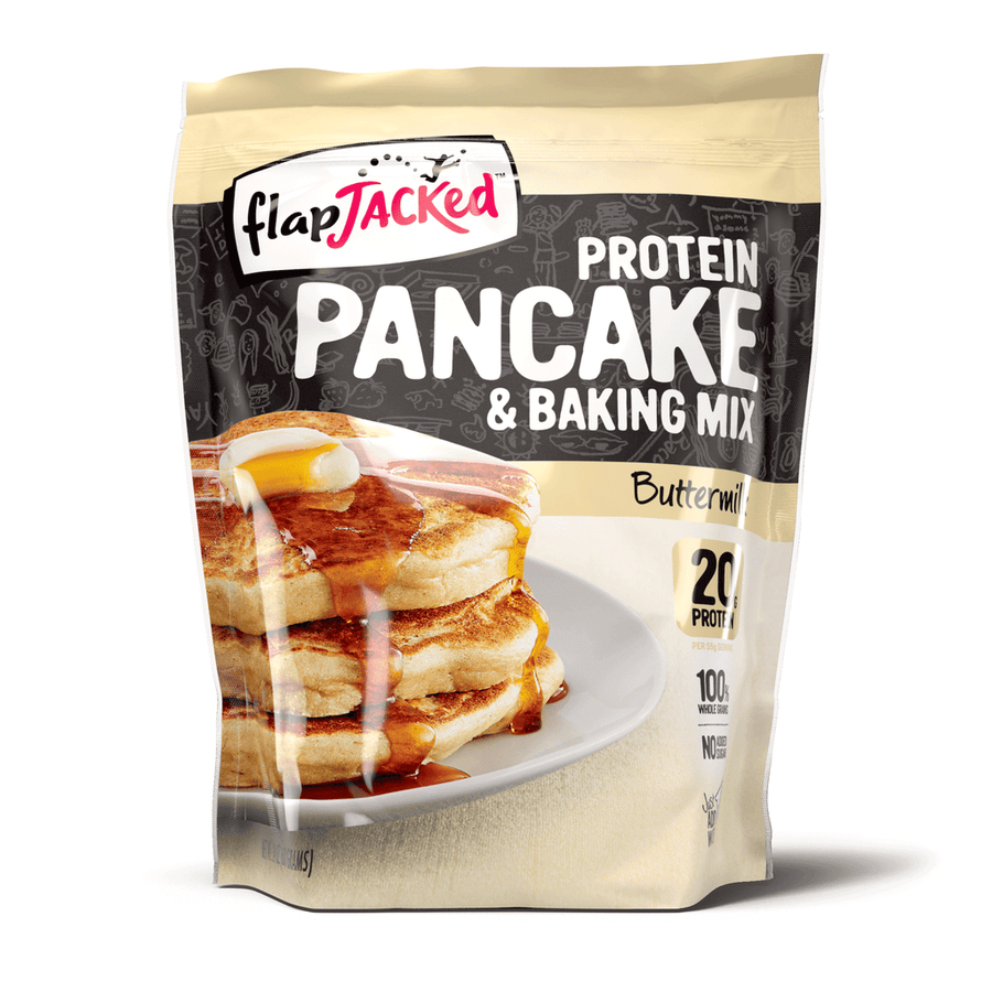 FlapJacked Protein Pancake and Baking Mix - Buttermilk package