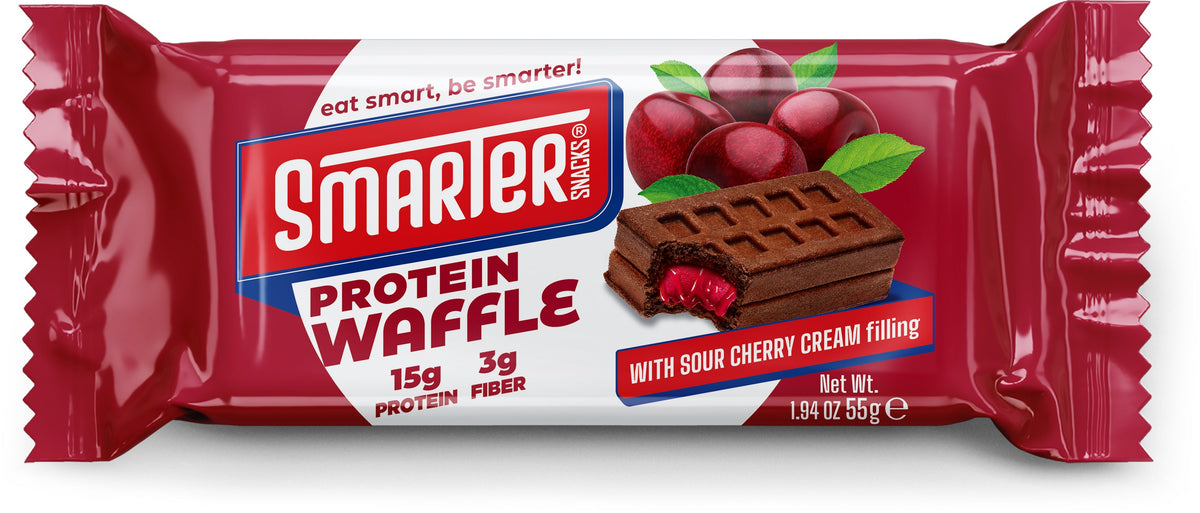 Smarter Snacks Protein Waffle - Cherry