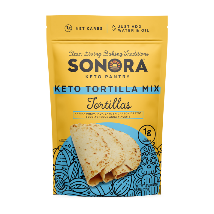 Sonora Keto Pantry Low Carb Tortilla Mix bag
