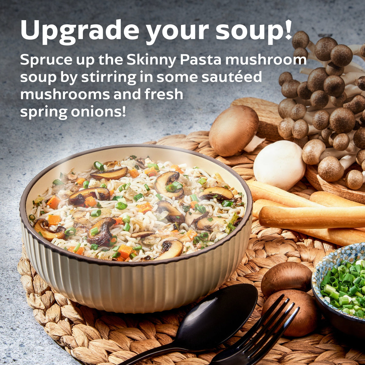 Skinny Pasta Konjac Noodle Soup - Mushroom, 10oz