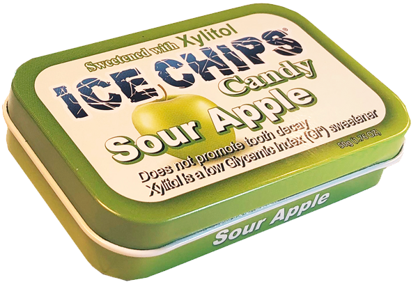 Ice Chips Sugar Free Candy - Sour Apple