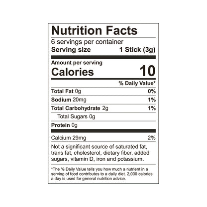 Starburst Zero Sugar Singles-to-Go - Fruit Punch 6 sticks