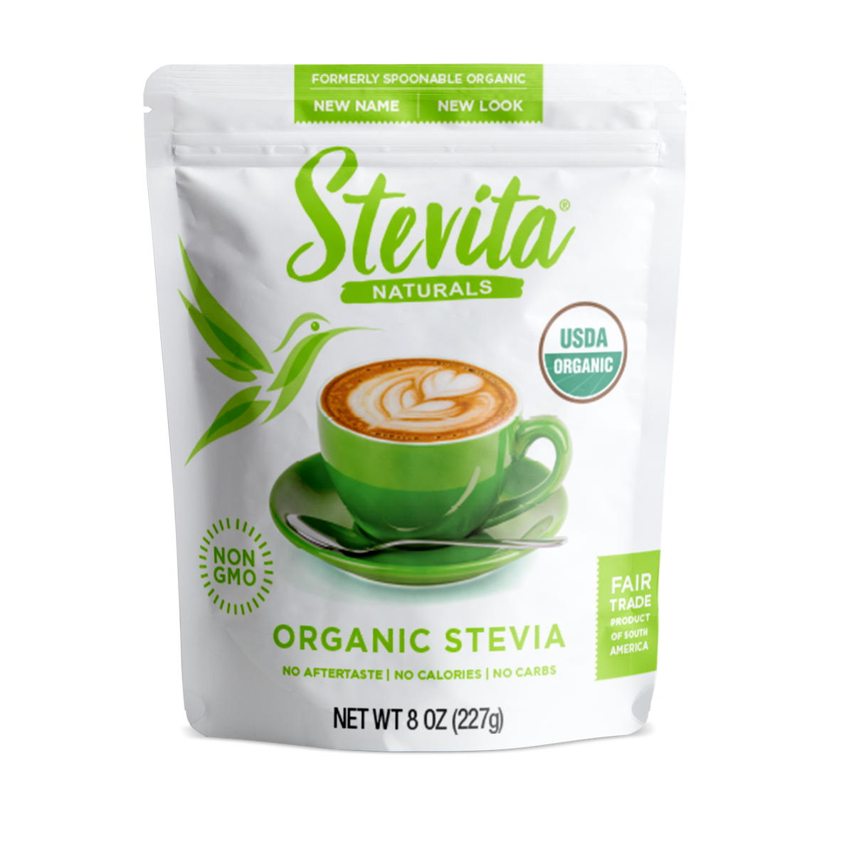 Stevita Stevia Sweetener, Organic - One Pouch (8oz)