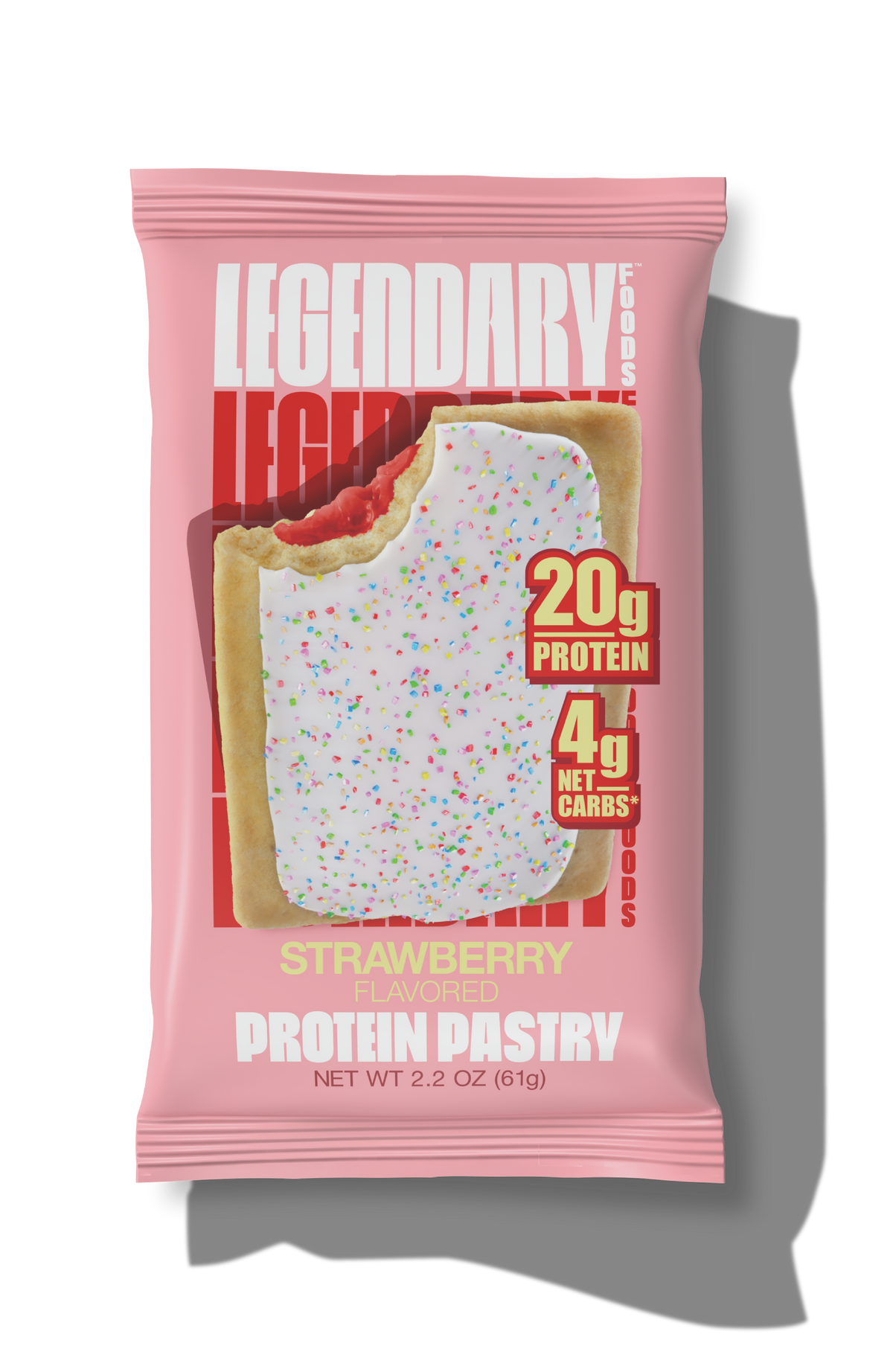 Legendary Foods Protein Pastry - Strawberry One Pastry