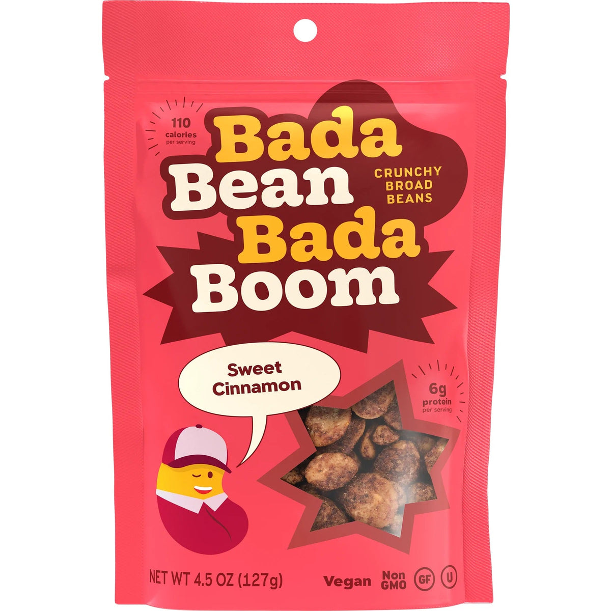 Bada Bean Bada Boom Crunchy Broad Beans - Sweet Cinnamon