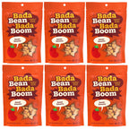 Bada Bean Bada Boom Crunchy Broad Beans - Sweet Sriracha, Six Bags (4.5 oz each)
