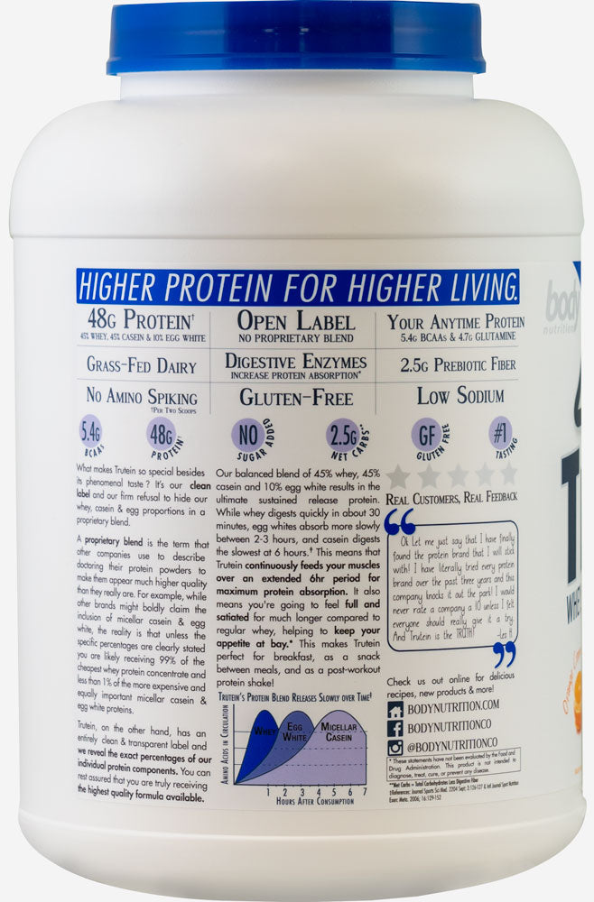 Body Nutrition Trutein Orange Cream product information