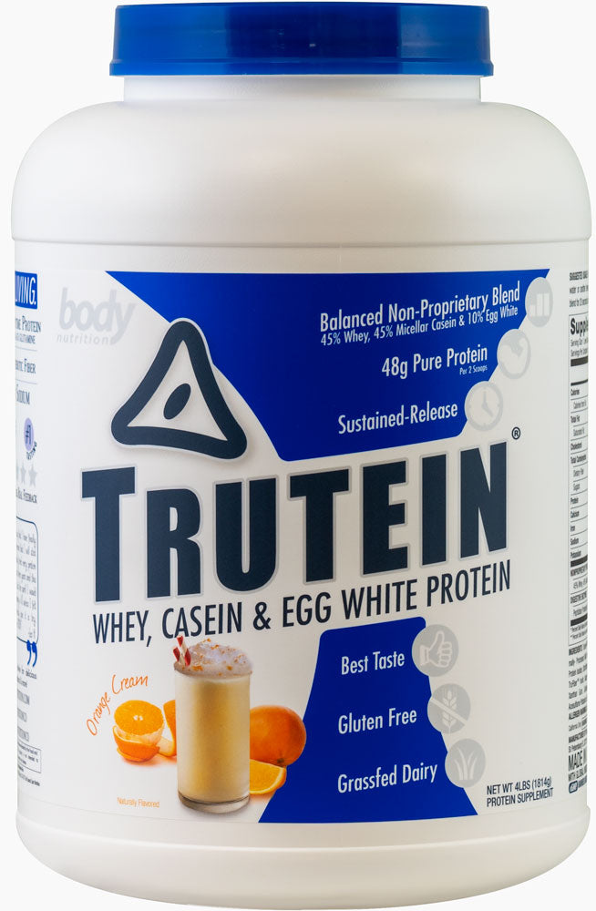 Body Nutrition Trutein Orange Cream 4 lb tub