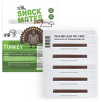 The New Primal Snack Mates Meat Sticks (5 Mini Sticks) - Turkey