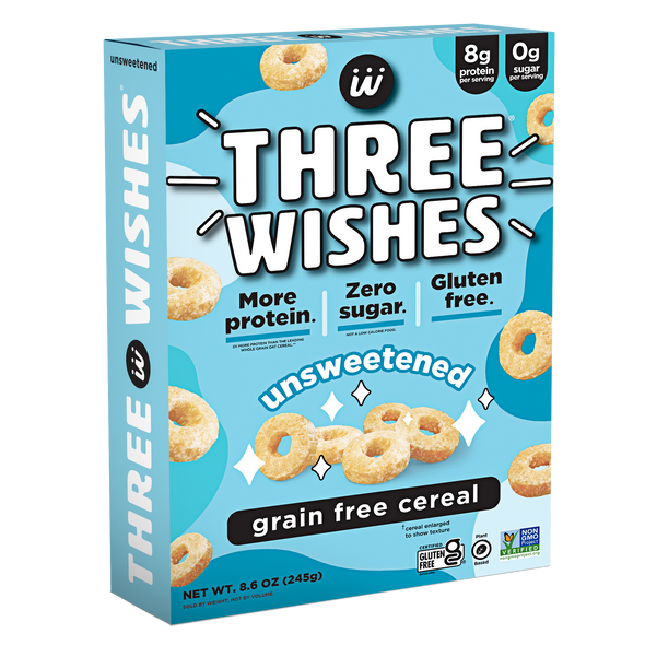 Three Wishes Grain Free Cereal - Unsweetened