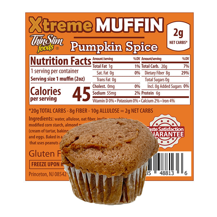Included: Xtreme Muffins Pumpkin Spice, 6 Pack