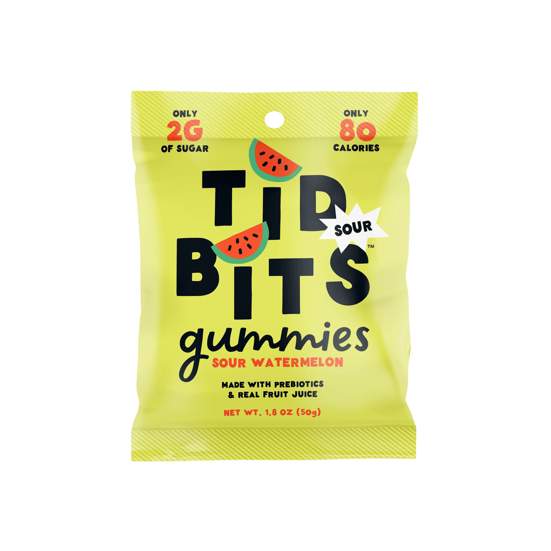 TiDBiTs Gummies - Sour Watermelon, One Pack