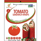 NewGem Foods GemWraps - Tomato, One Pack (6 Wraps)