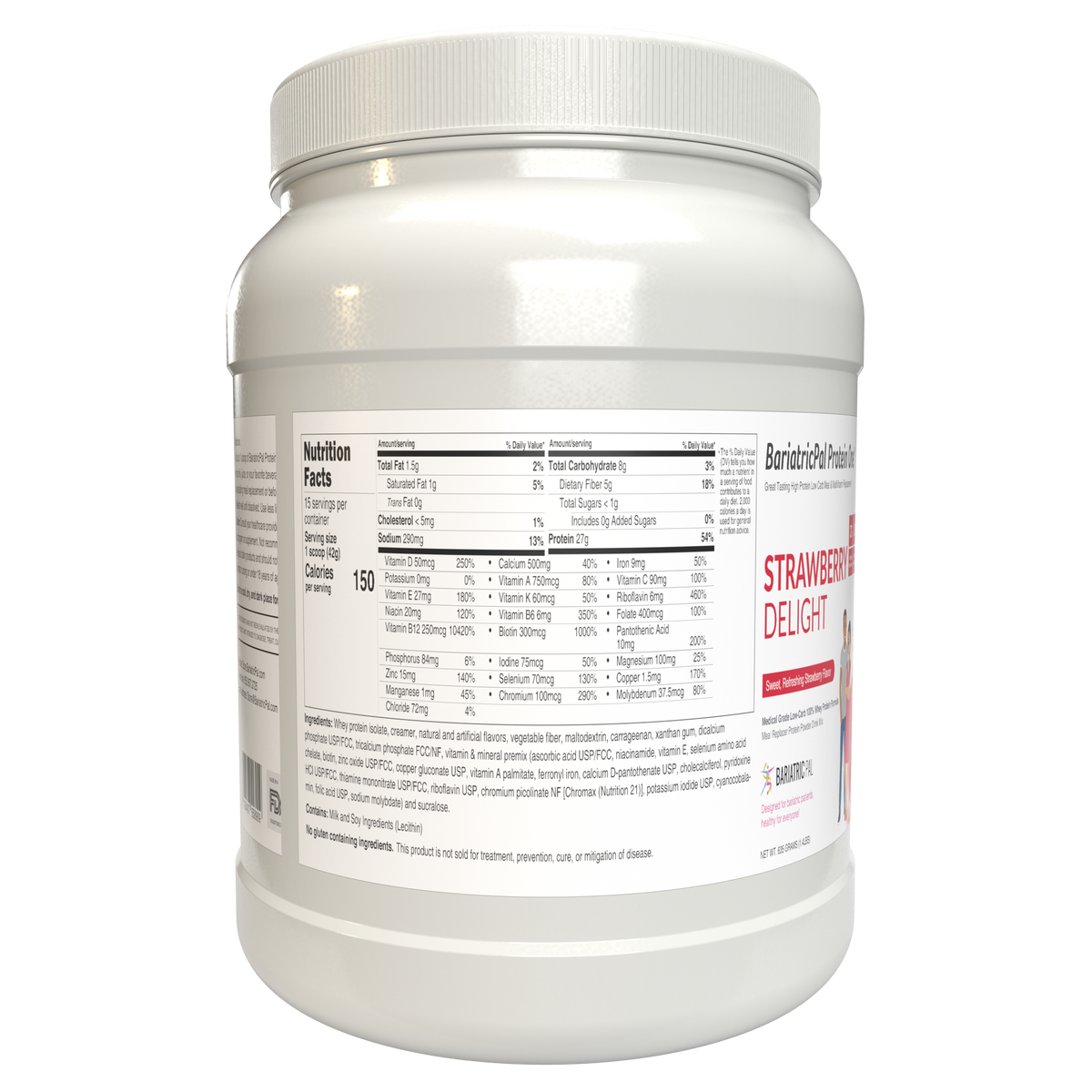 Protein ONE Meal Replacement, Strawberry Delight, image 3