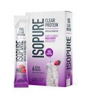 Isopure Clear Protein Stick Packs, 6 sobres individuales